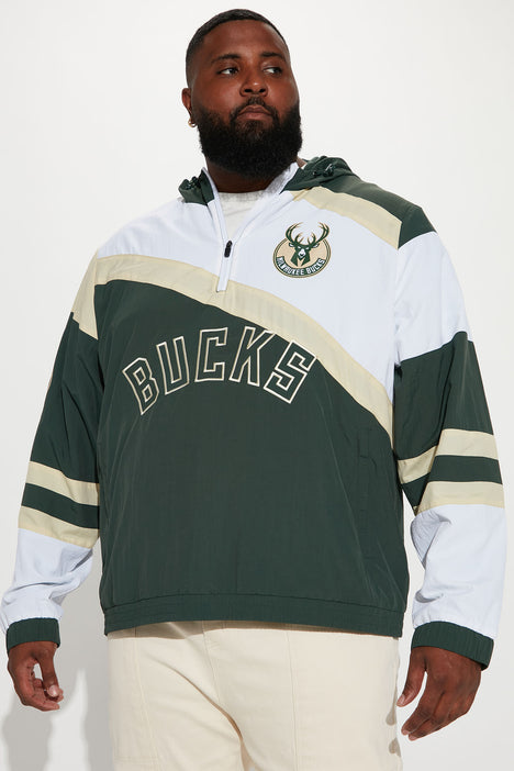 Milwaukee Bucks Vintage Starter Basketball Jacket (Youth)