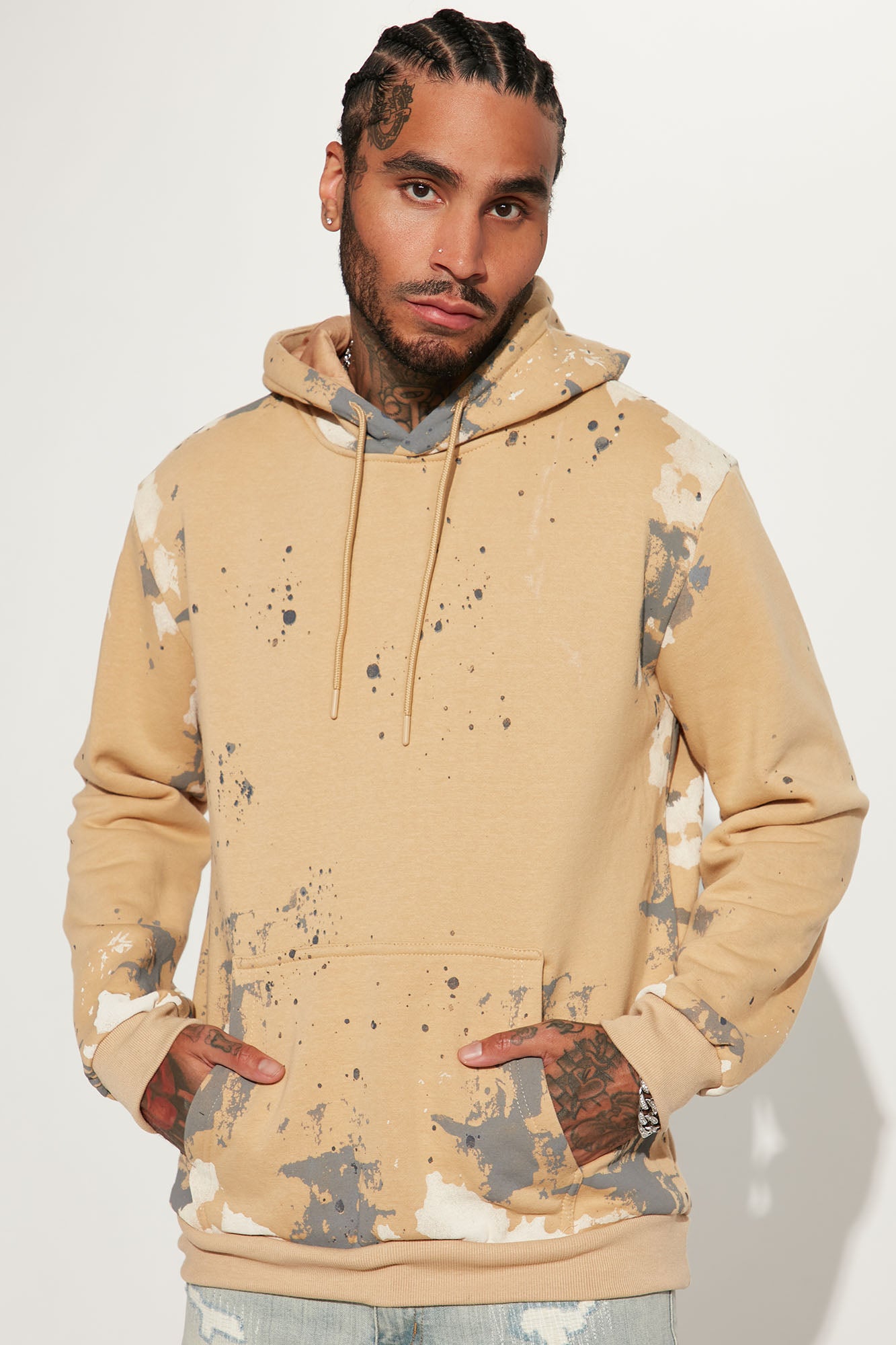 Galaxy paint hoodie shop