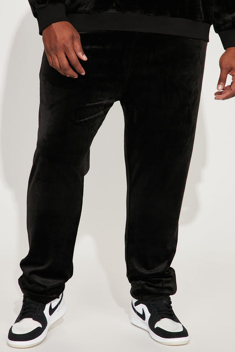 Mens velour lounge on sale pants
