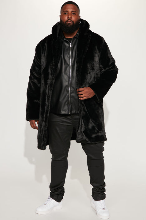 Zara men fur coat discount