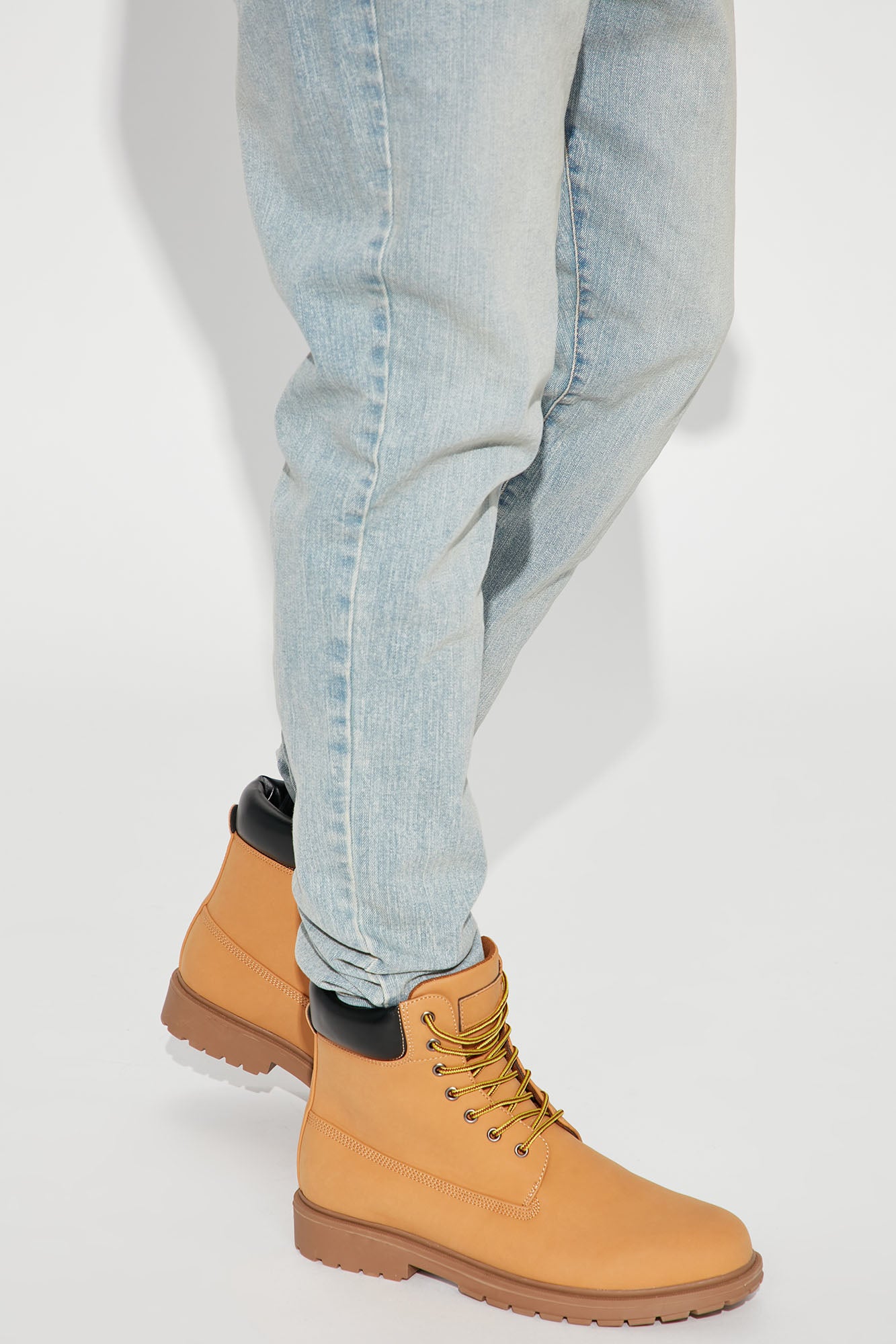 Classic Work Boots - Tan | Fashion Nova, Mens Shoes | Fashion Nova