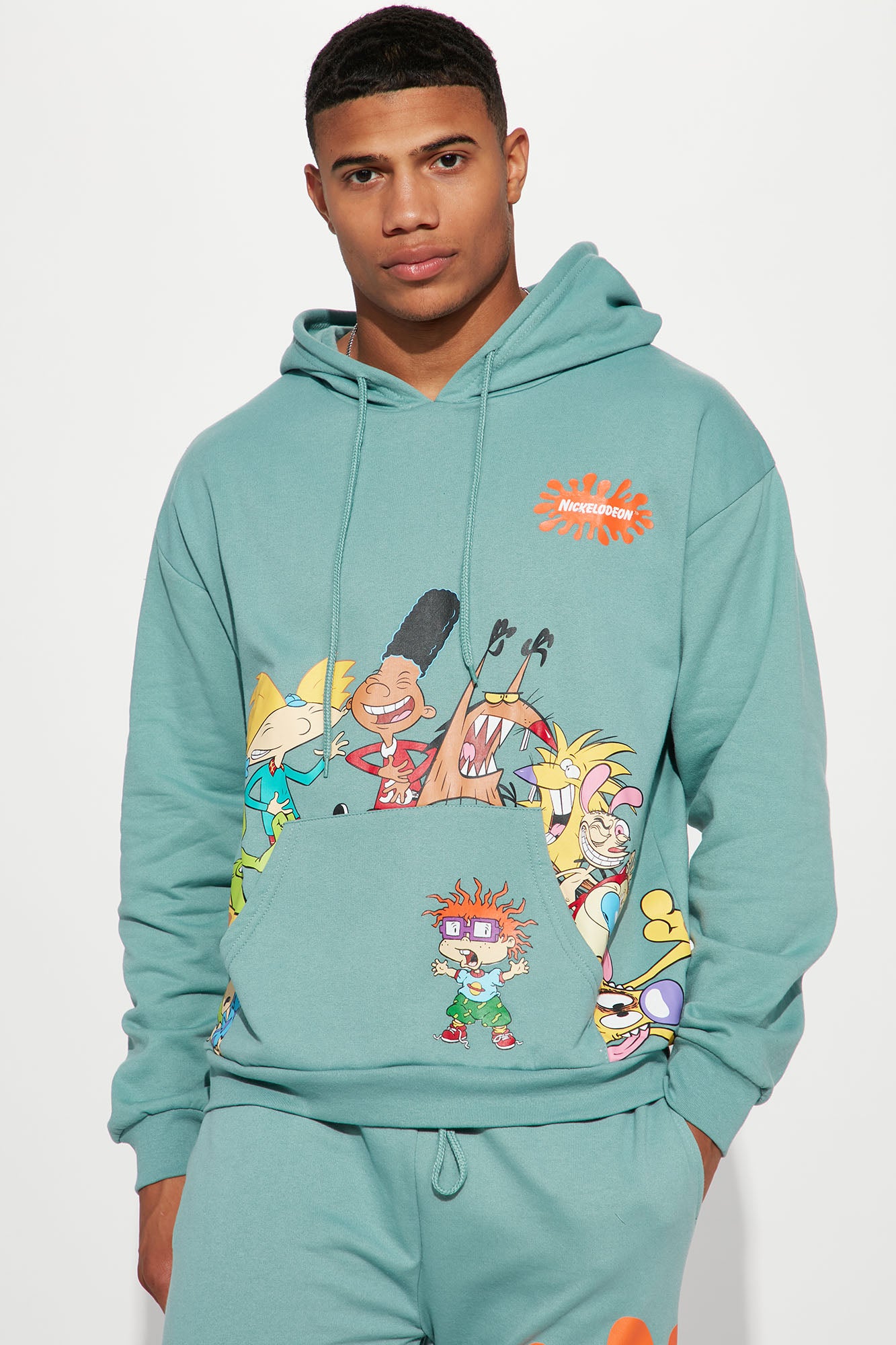 Nickelodeon hoodie deals mens