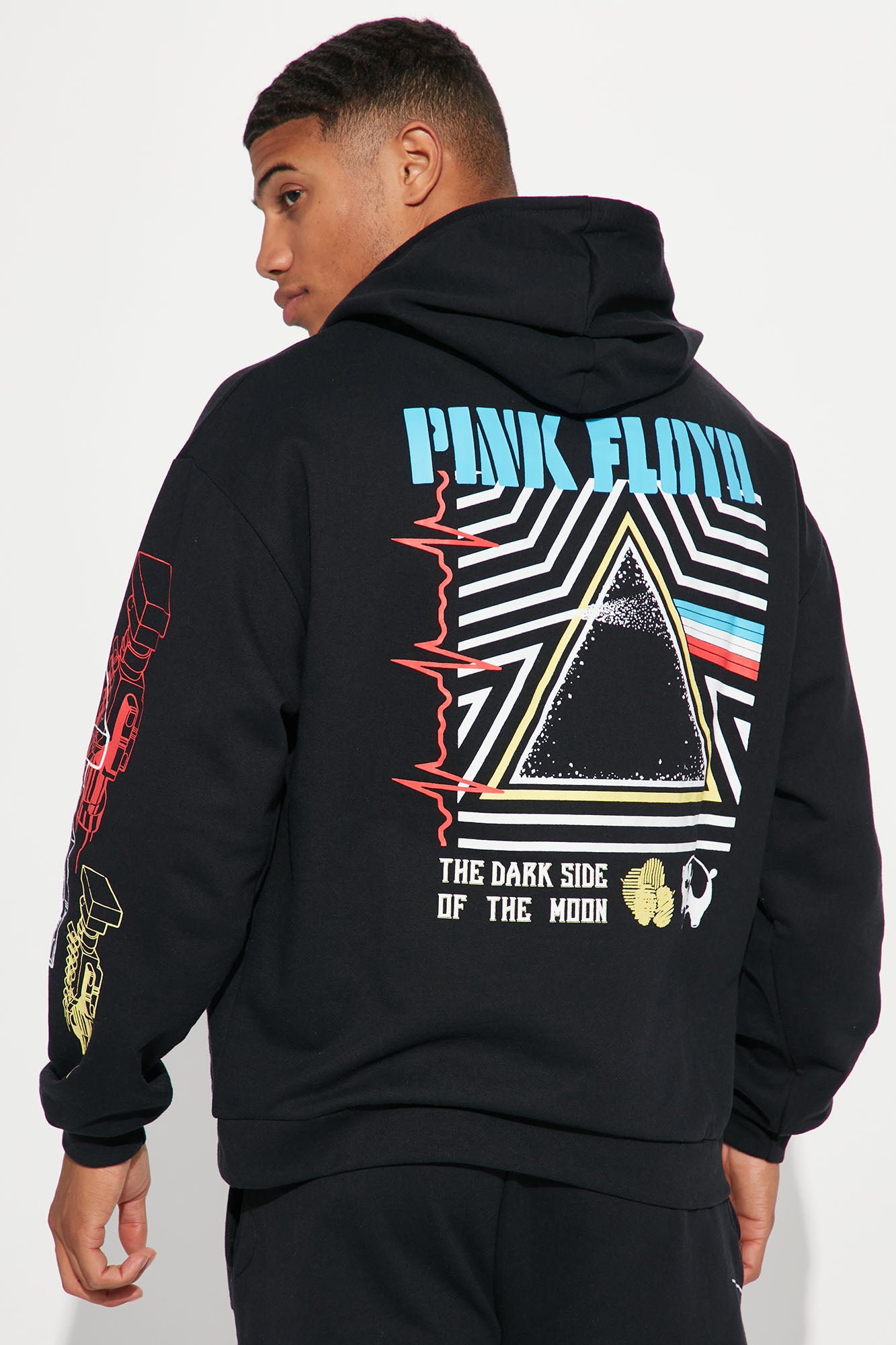 Pink Floyd Hoodie Black Fashion Nova Mens Graphic Tees