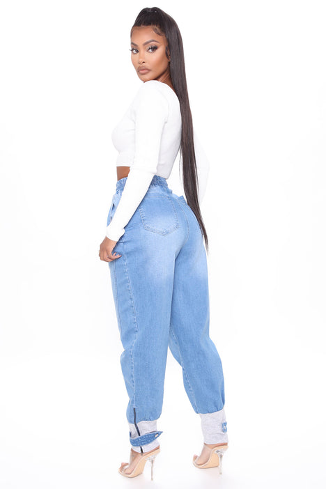 White stuff denim clearance joggers