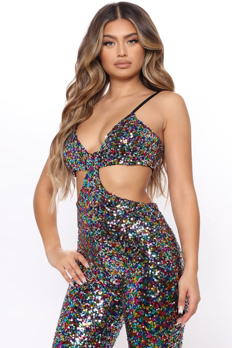 Baby shop sequin jumpsuit