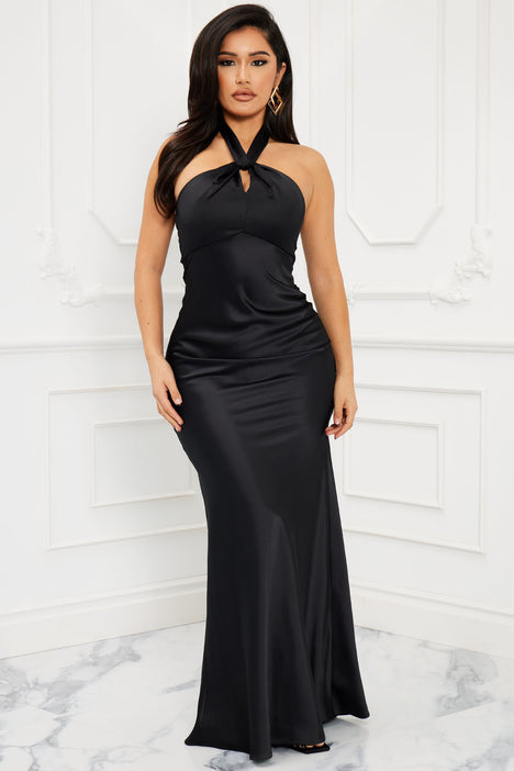 Fashion nova black sale party dresses