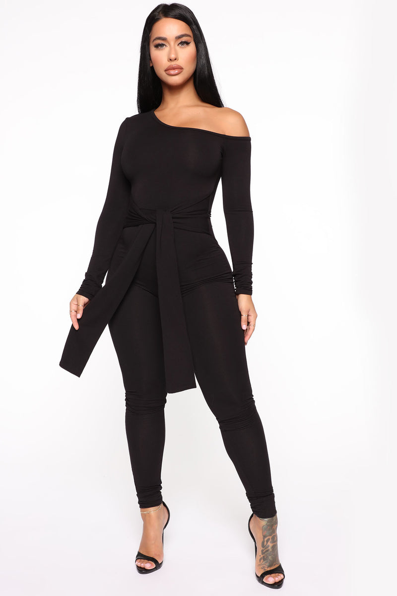 Wrapped In Self Love Jumpsuit - Black | Fashion Nova, Jumpsuits ...