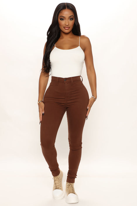 Fashion nova high waist skinny jeans hotsell