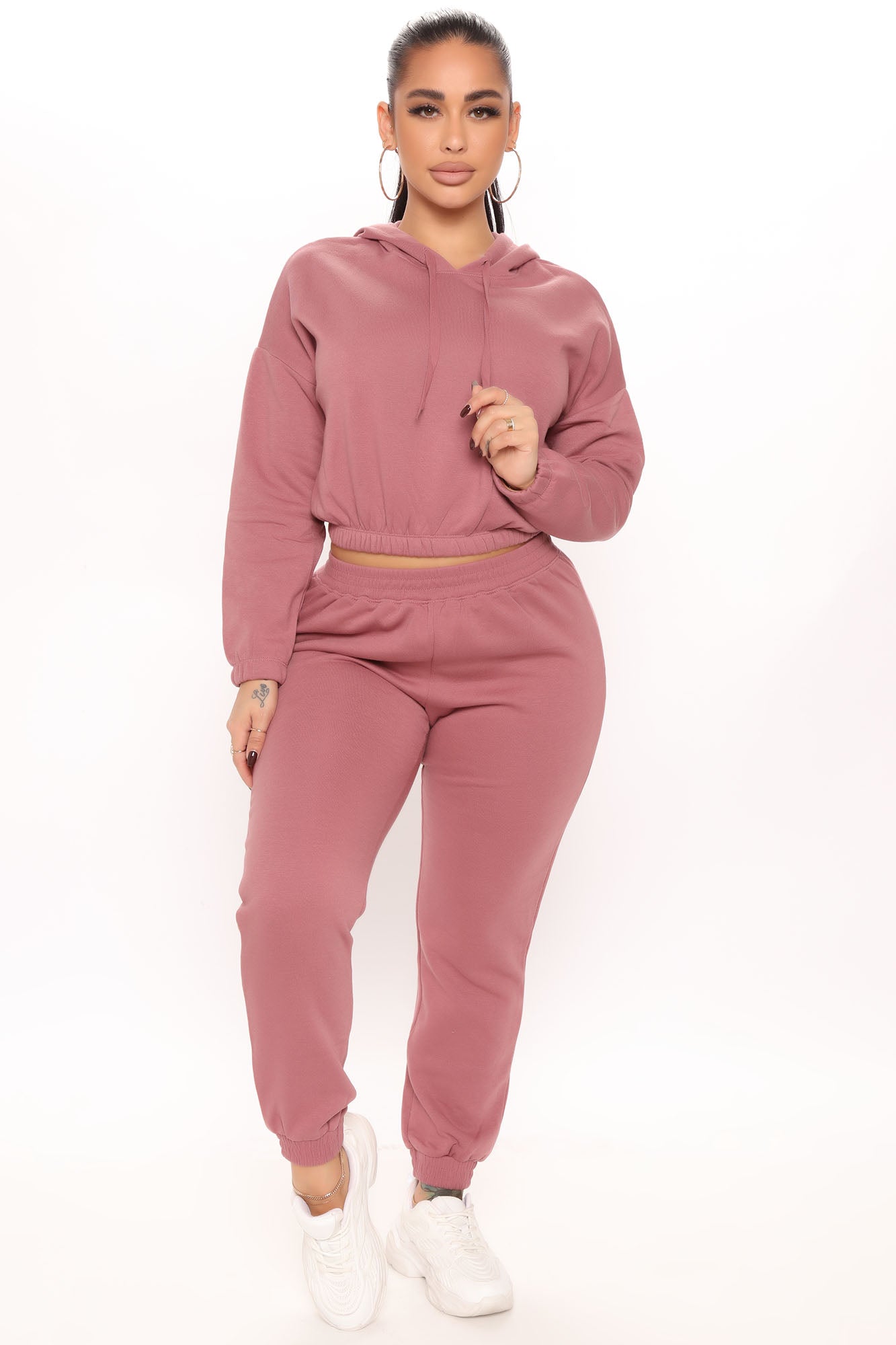 Get Ready Jogger Set - Mauve