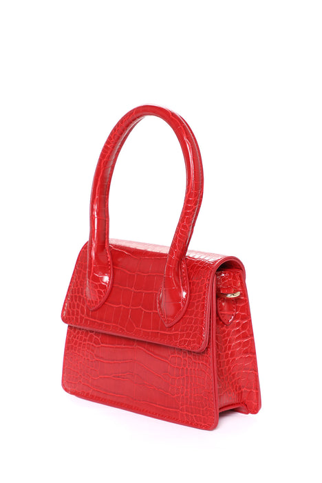 Born To Bloom Clutch - Red, Fashion Nova, Handbags