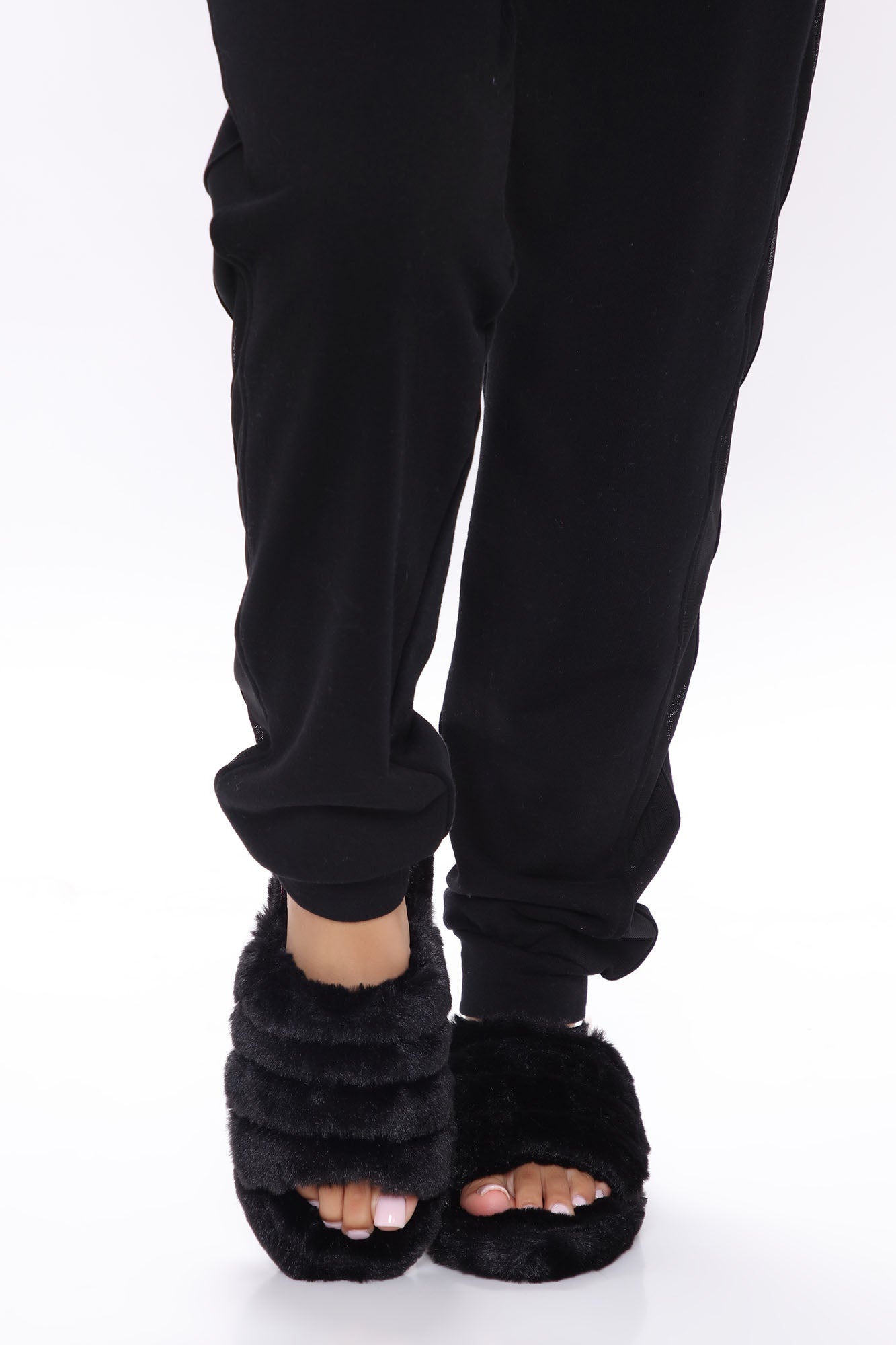 Cozy Mood Slippers Black Fashion Nova Shoes Fashion Nova