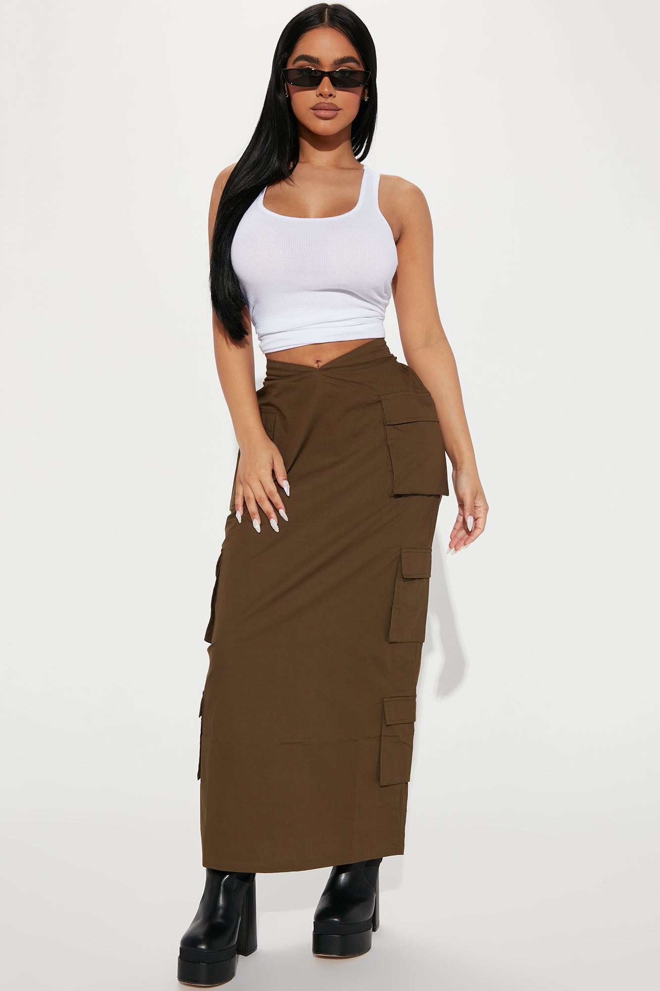 Cargo skirt fashion nova online