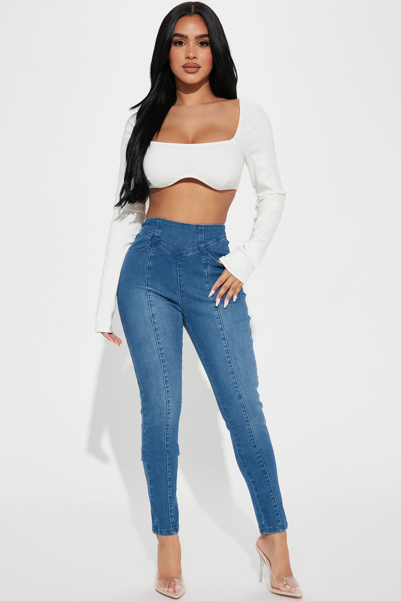 Fashion nova best sale perfectly classic jeans
