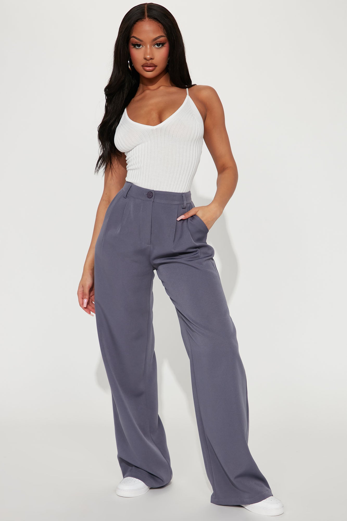Beige Trousers - Pull-On Trousers - Beige High Waisted Pants - Lulus