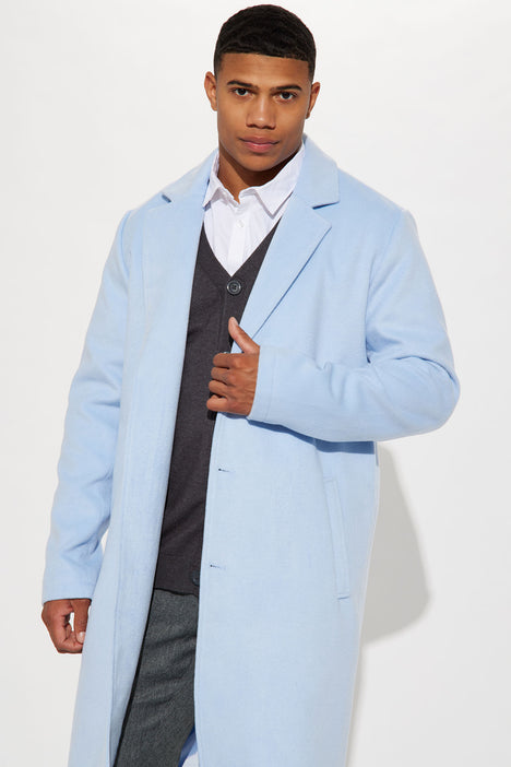 Long shop coat blue