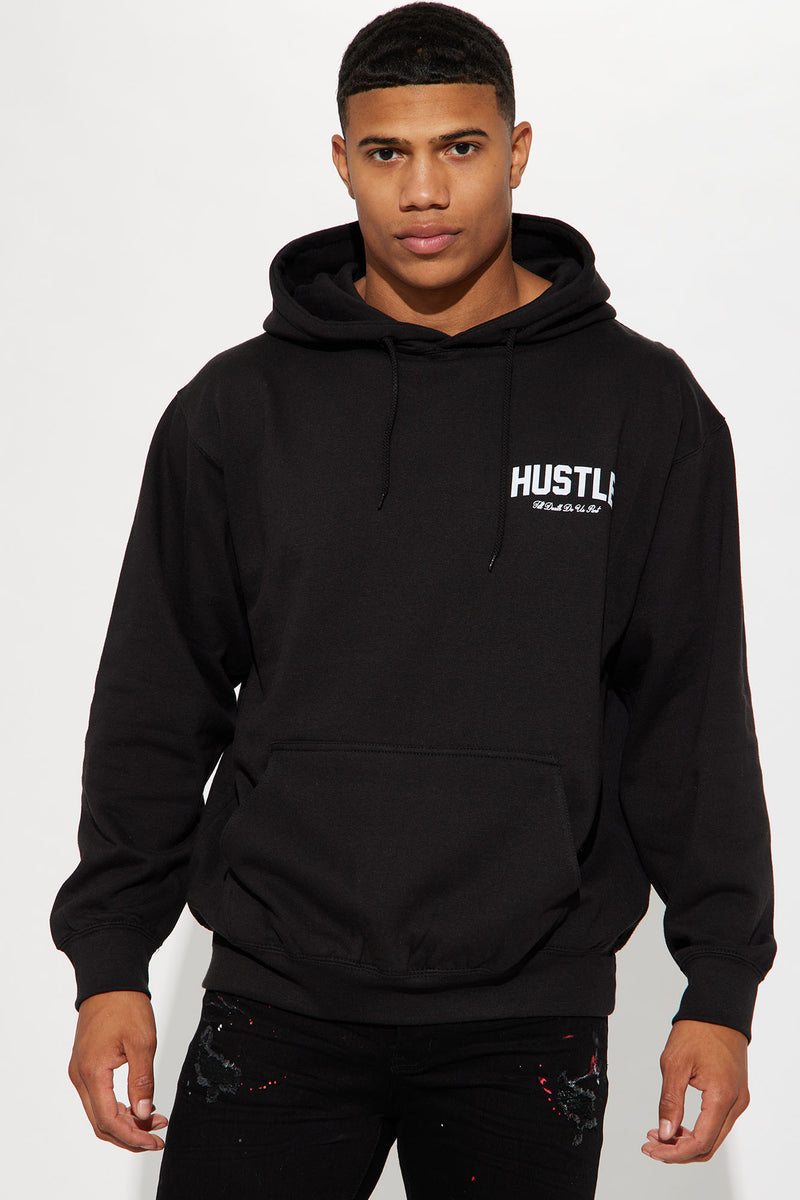Hustle Till Death Hoodie - Black | Fashion Nova, Mens Graphic Tees ...
