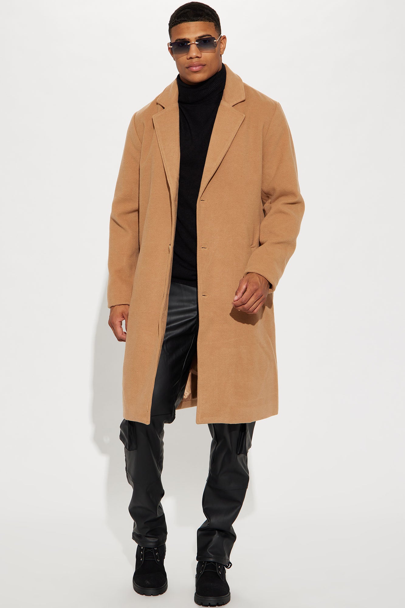 Tan coat for shop men