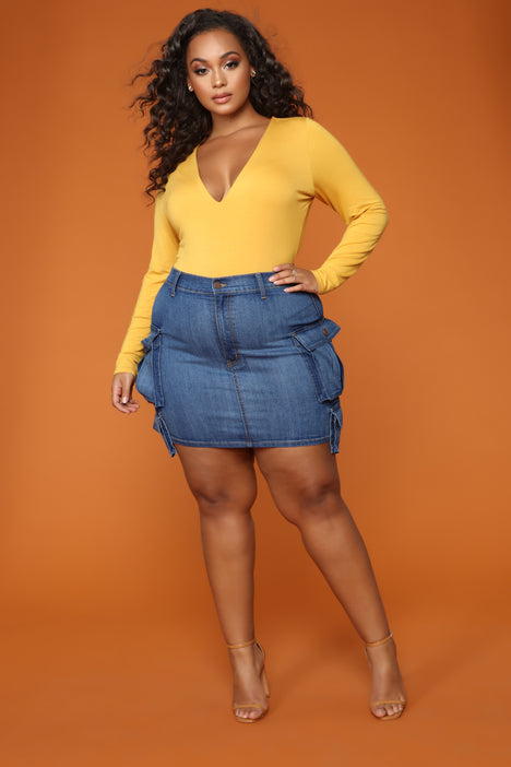 From the bronx denim skirt on sale