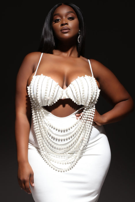 Pearl dress clearance fashion nova