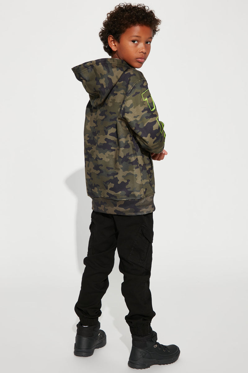 Mini Big Kid Cargo For It Stretch Twill Jogger - Black | Fashion Nova ...
