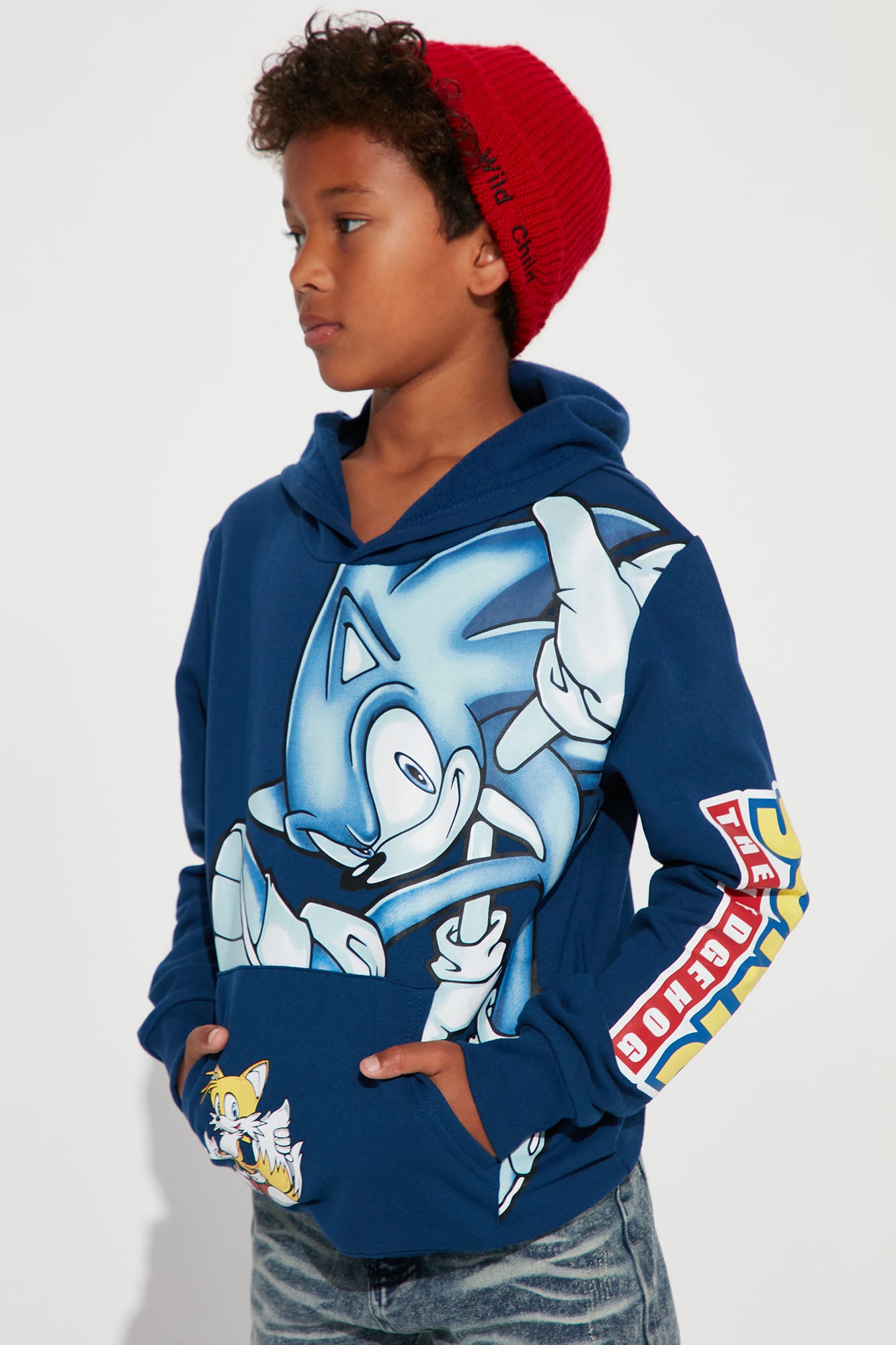 Sonic the hedgehog boys hoodie deals