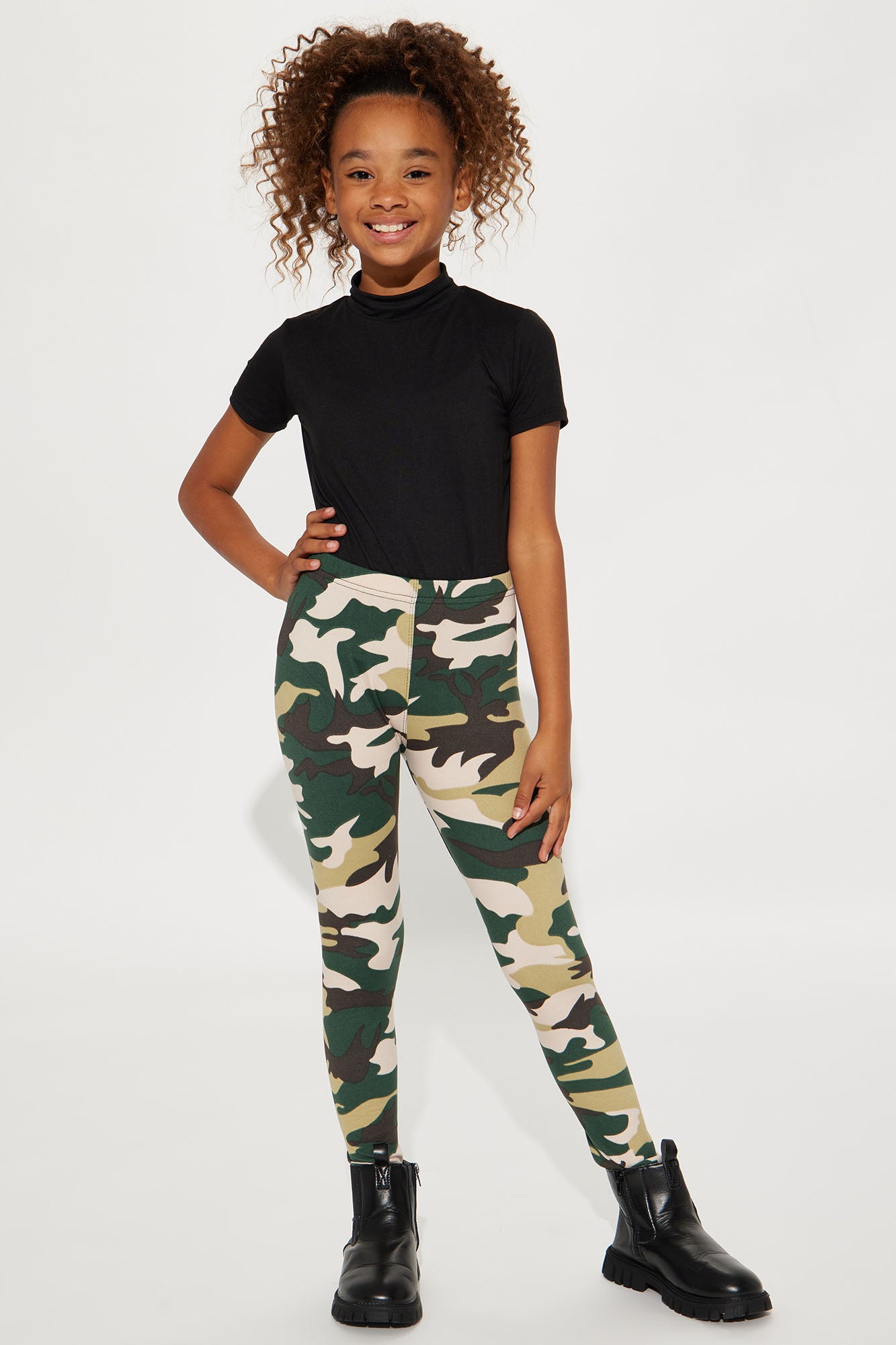 Fleece lined deals camo leggings