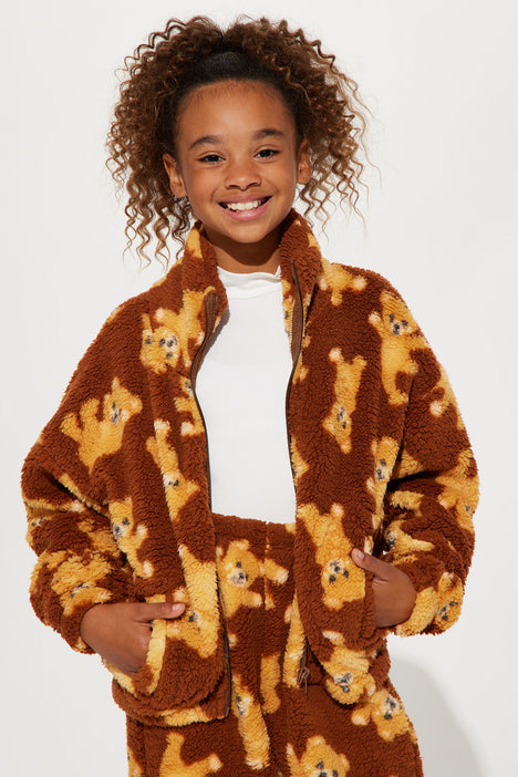 Fashion nova teddy bear outlet jacket