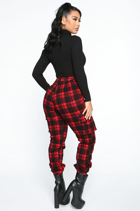 Fashion nova clearance checkered pants