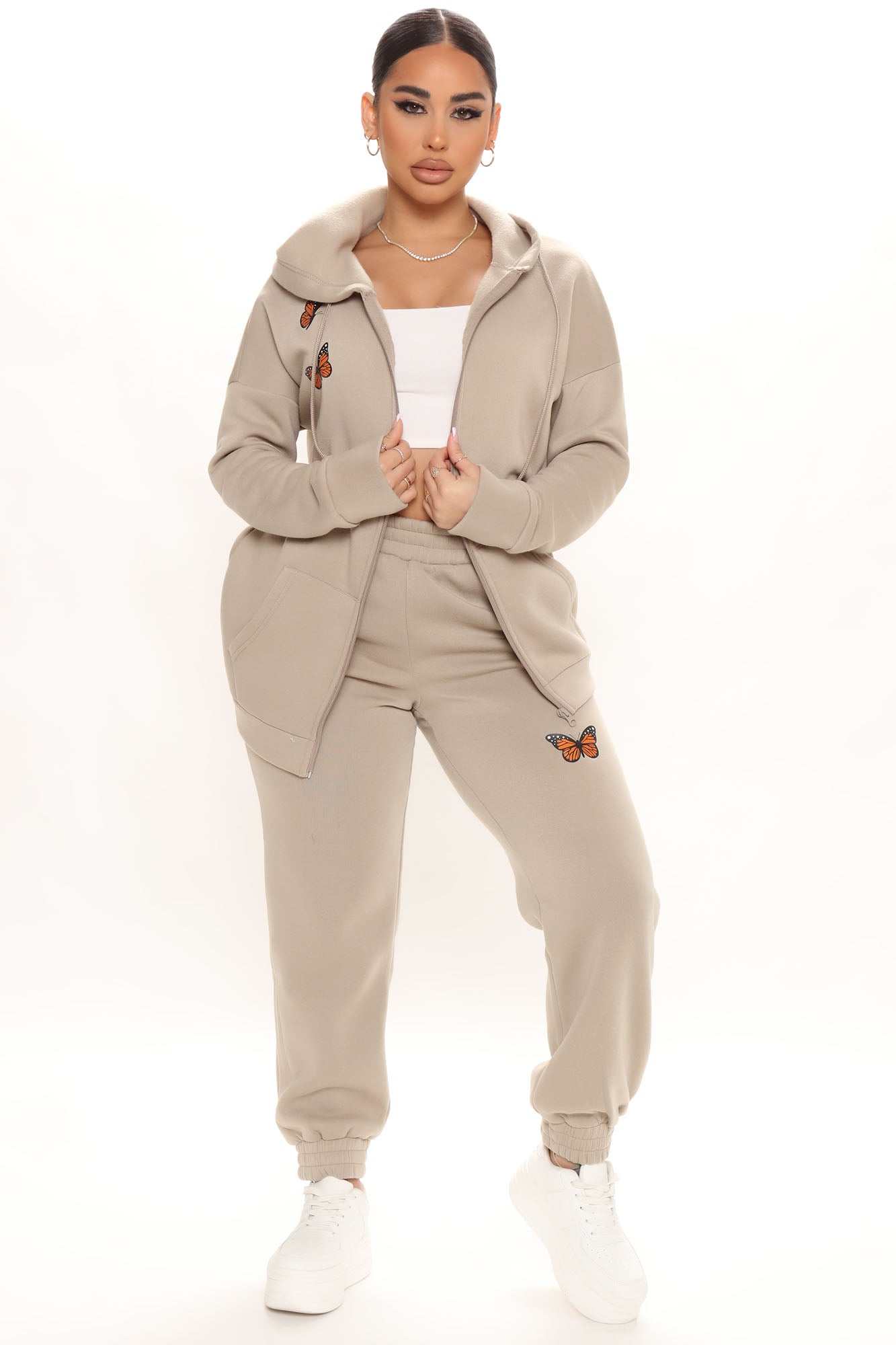 Butterfly joggers fashion nova clearance
