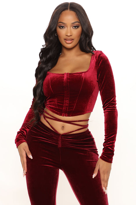 Velvet Knit Top