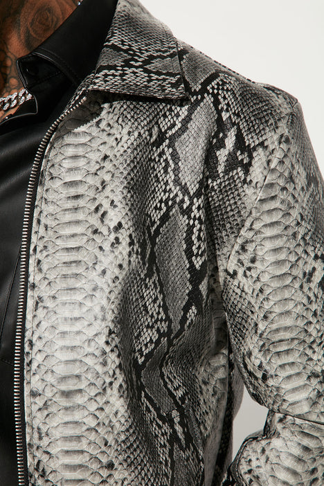 Rattlesnake on sale skin jacket