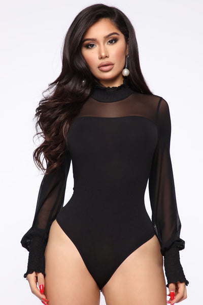 Black bodysuit fashion nova outlet