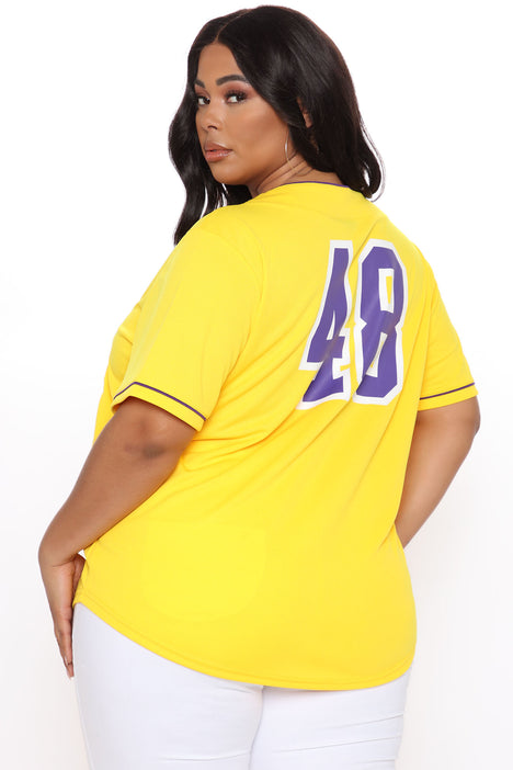 Plus size lakers shop jersey