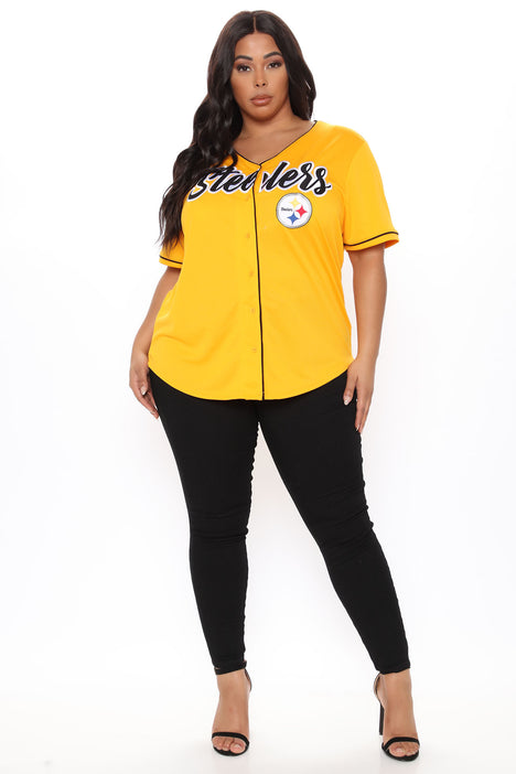 Plus size hot sale steelers jersey