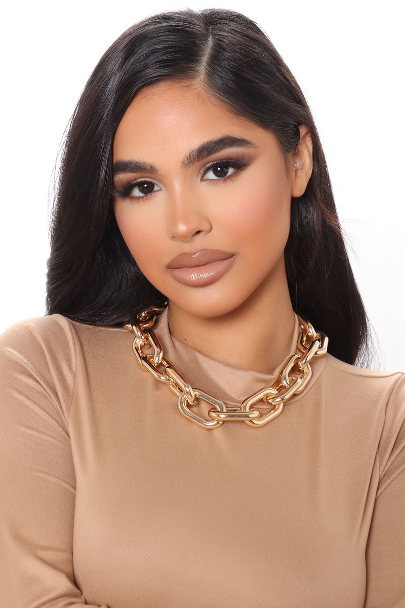 So Extra Chain Necklace Gold Fashion Nova, Jewelry Fashion Nova