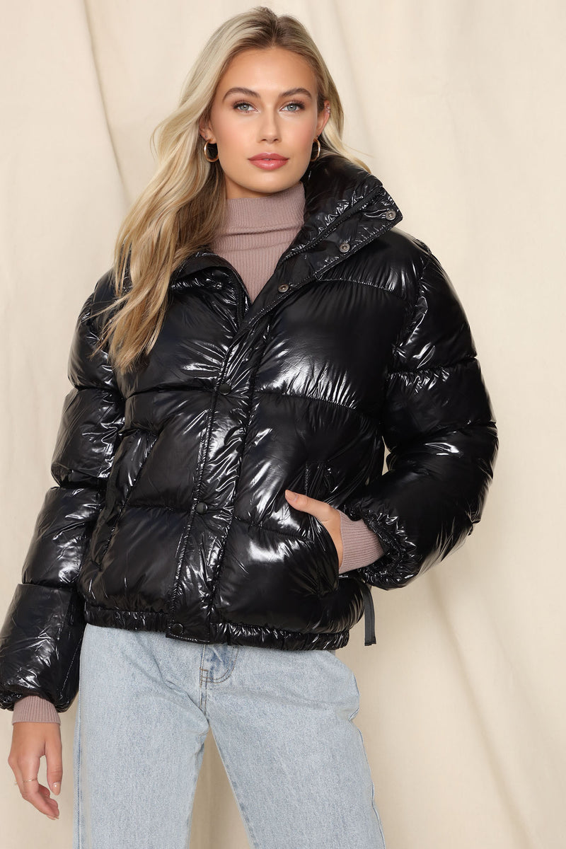 Kelly Oversize Puffer Jacket - Black | Fashion Nova, Nova Vintage ...