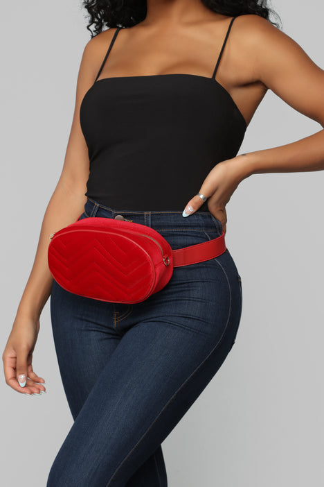 A Red Flag Fanny Pack Red Fashion Nova Handbags Fashion Nova