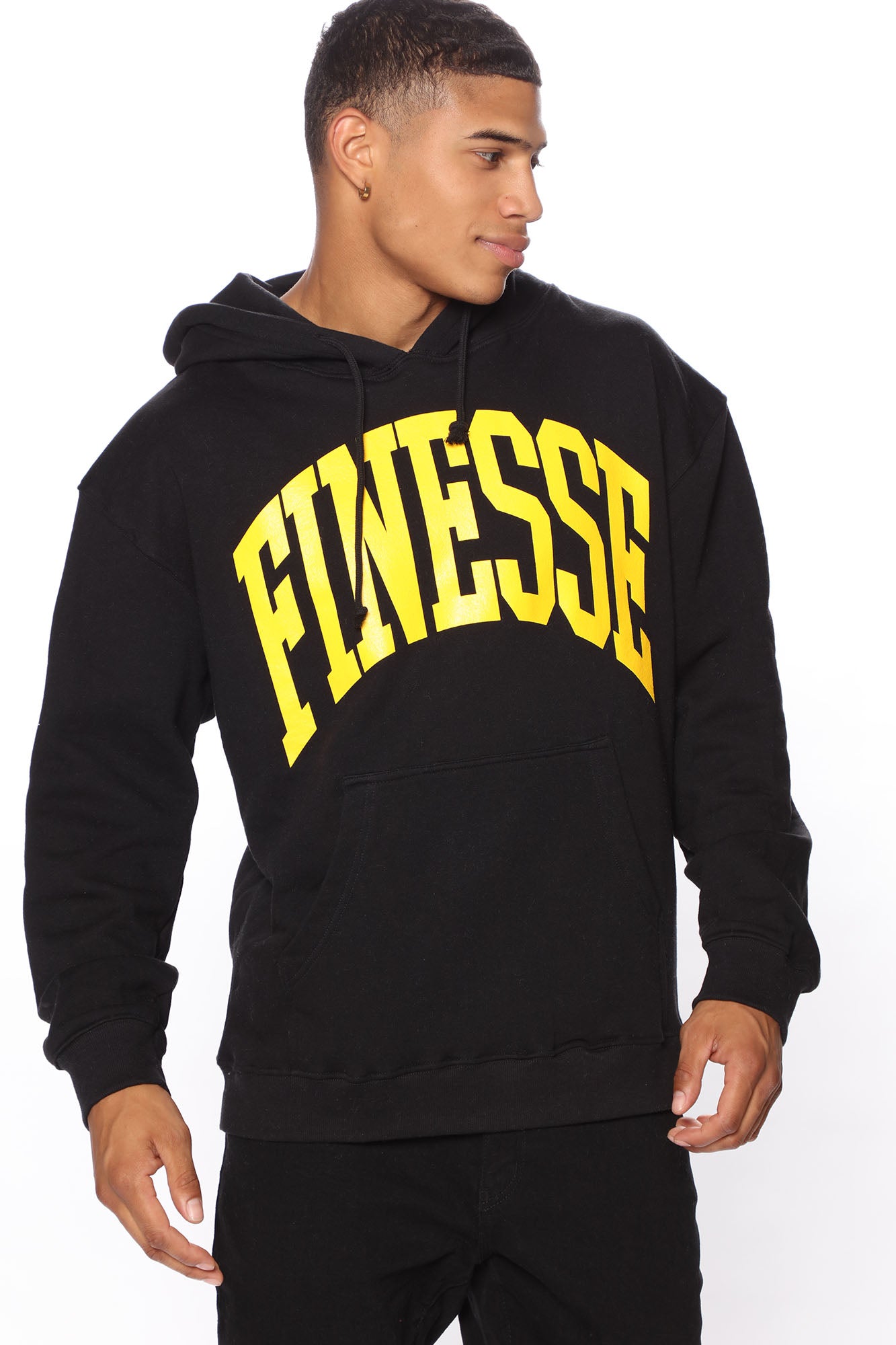 Finesse All Day Hoodie Black Fashion Nova Mens Graphic Tees