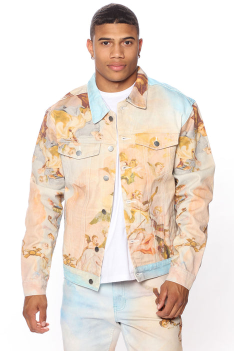 Fashion nova jean jacket men best sale