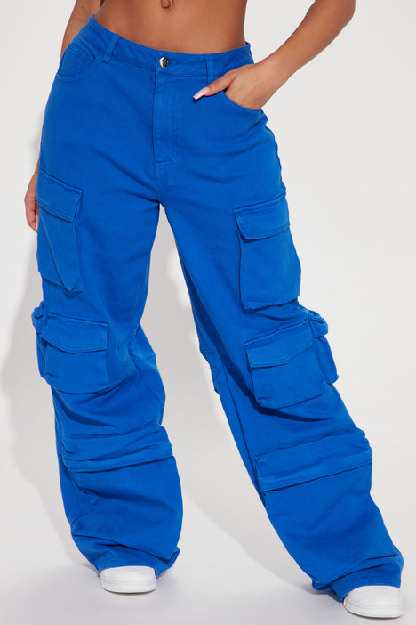 Blue LEVI'S 94 Baggy Cargo Jeans | JD Sports UK
