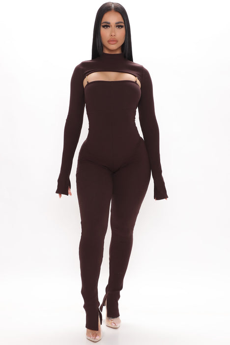 Dotted line jumpsuit fashion 2025 nova