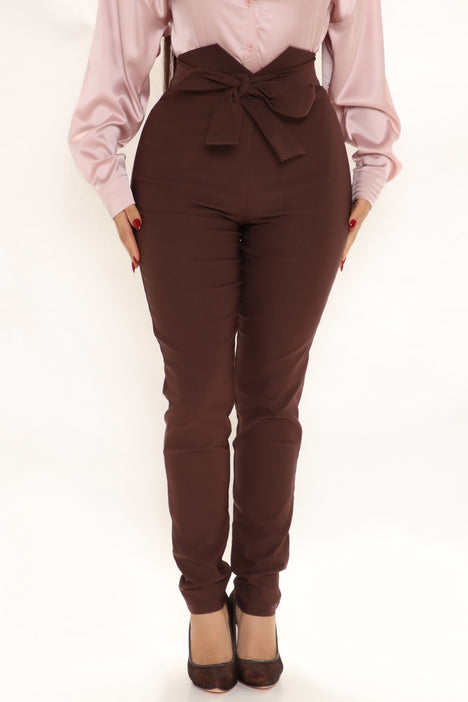 Fashion nova knot online your girl pants