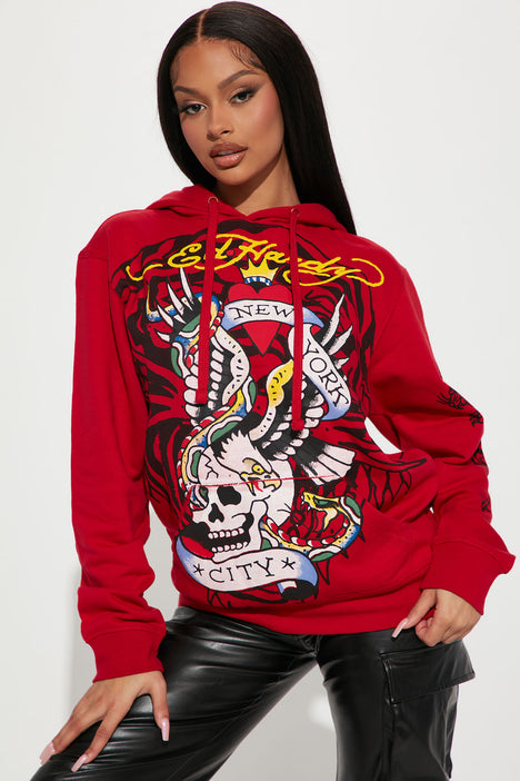 Ed hardy discount hoodie