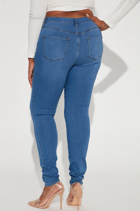 Classic mid rise skinny jeans sales fashion nova