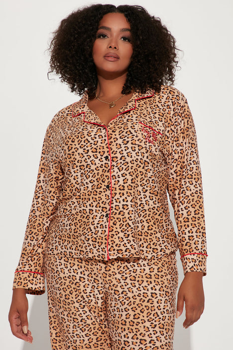Wild Lover Dreams PJ Pant Set - Leopard | Fashion Nova, Lingerie & Sleepwear  | Fashion Nova