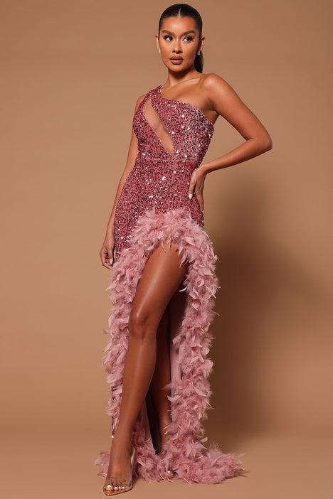 Fashion nova long sequin dress sales