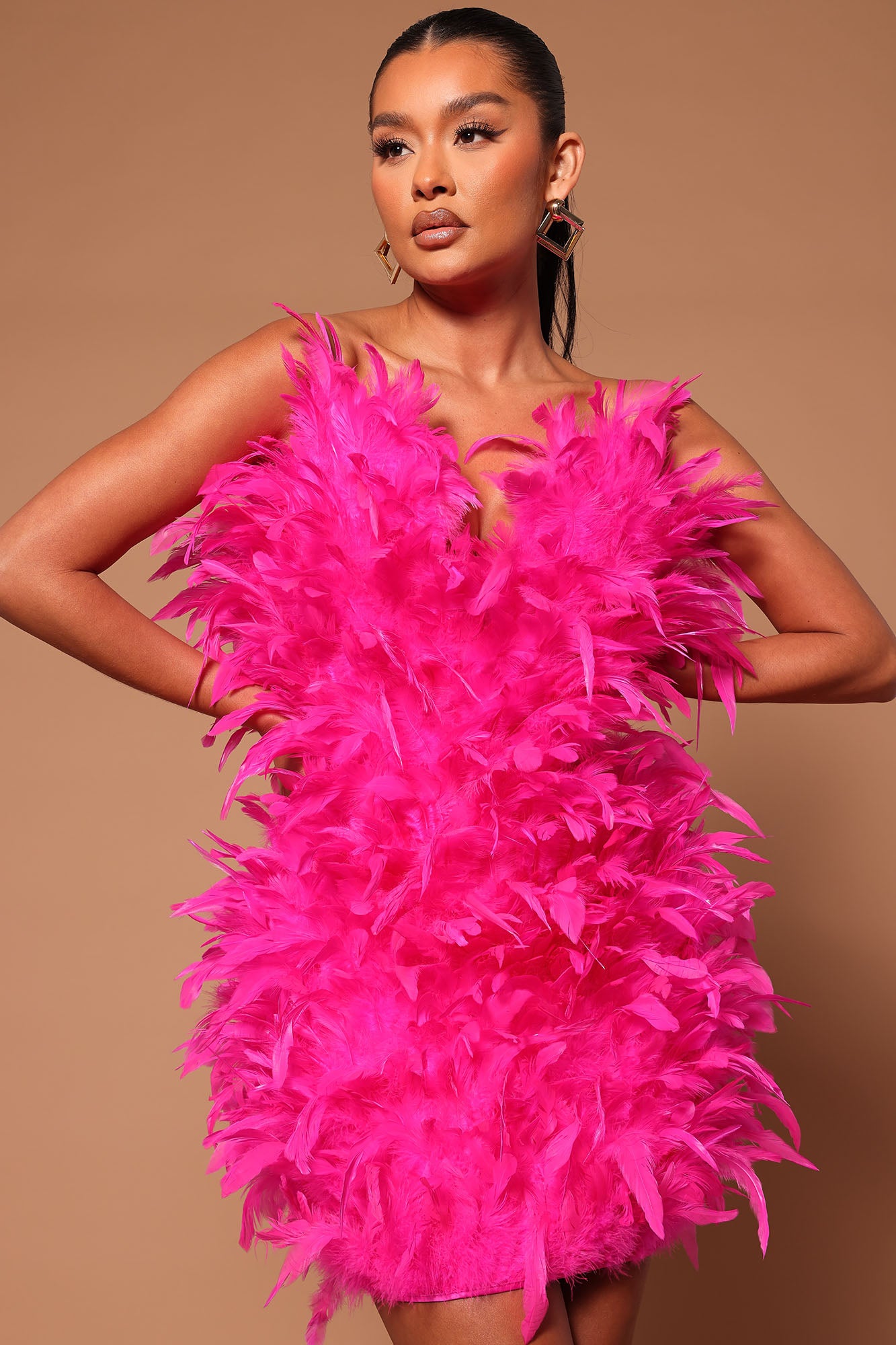 Fashion nova fuchsia dress shop
