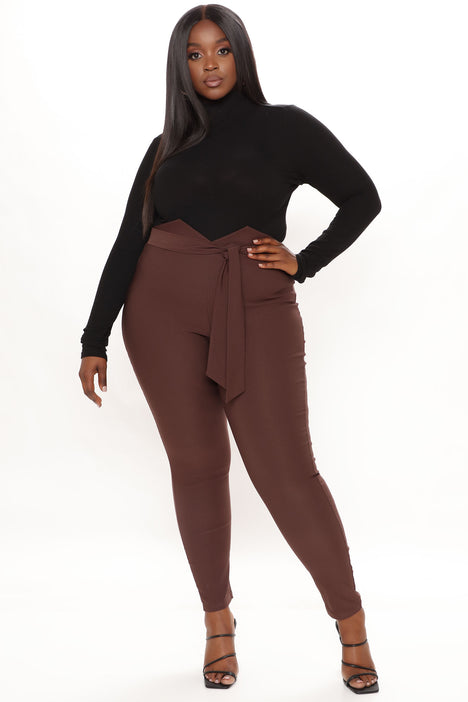 Fashion nova knot your girl pants discount