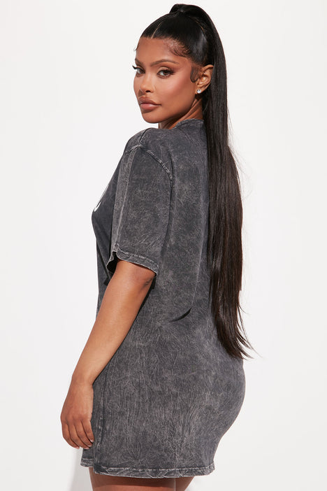 Oversized t shirt dress fashion nova top
