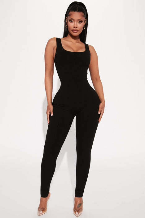Fashion nova cheap black jumpsuit